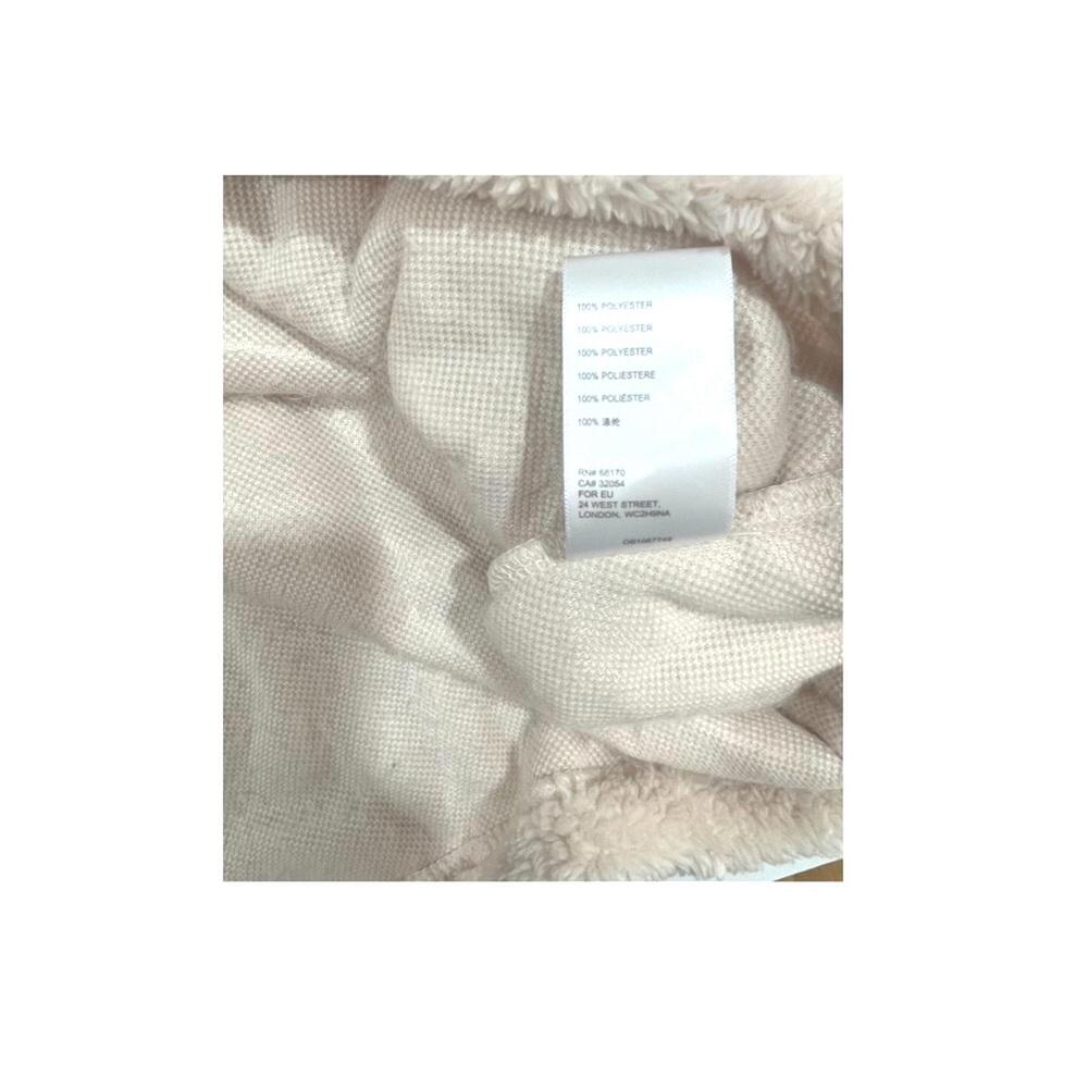 NWT URBAN OUTFITTERS Cropped Sherpa Teddy Fuzzy Hoodie Sweatshirt Drawstring - Picture 8 of 8
